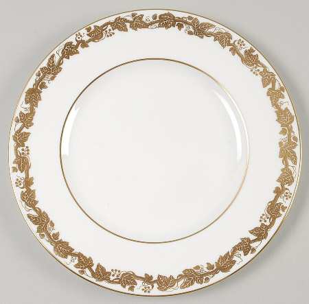 Wedgwood Whitehall (White Rim) Salad Plate