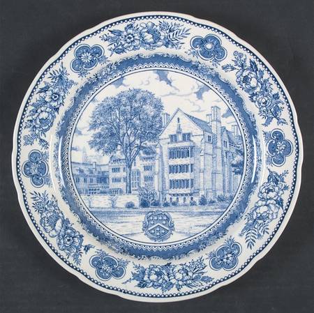 Yale University Blue (Not Embossed) by Wedgwood