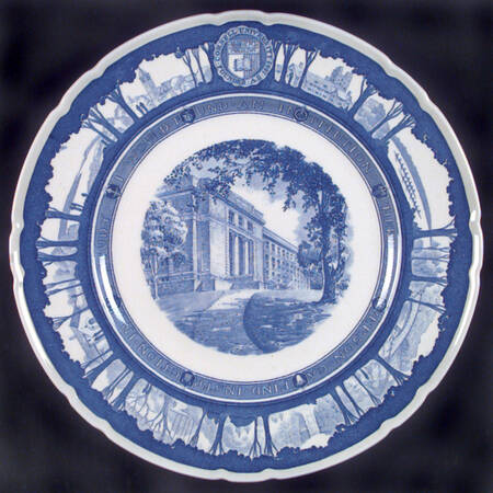 Cornell University Blue (Scallop) by Wedgwood