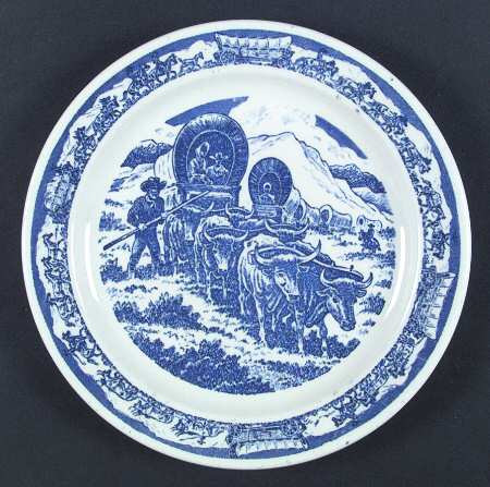 Pioneer Trails Blue by Wallace (American)