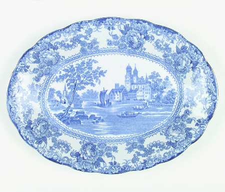 Togo (Transferware, Gold) by F Winkle