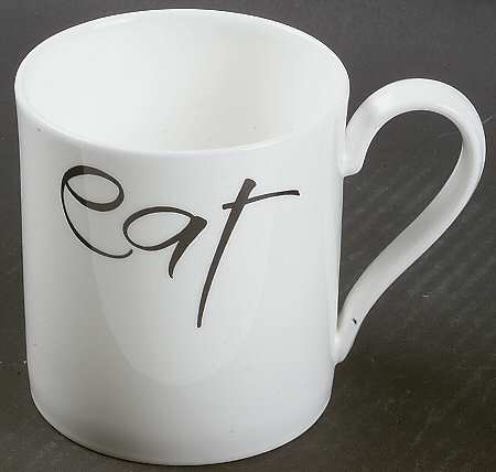 Wedgwood Grand Gourmet "Eat" Large Mug