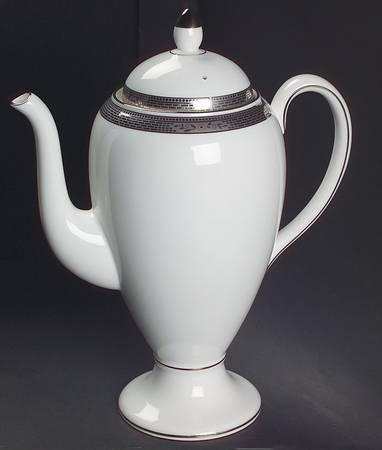 Wedgwood Marcasite Coffee Pot & Lid