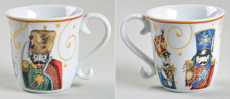 Williams-Sonoma Twas the Night Before Christmas Espresso Mug