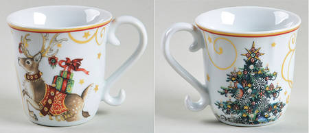 Williams-Sonoma Twas the Night Before Christmas Espresso Mug