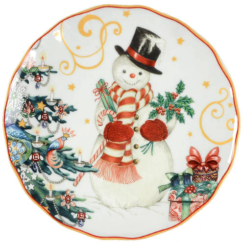 Williams-Sonoma Twas the Night Before Christmas Salad Plate