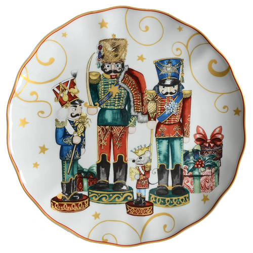 Williams-Sonoma Twas the Night Before Christmas Dinner Plate