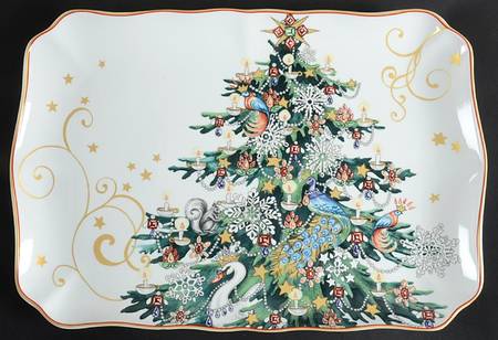 Williams-Sonoma Twas the Night Before Christmas 18" Rectangular Serving Platter