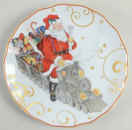 Williams-Sonoma Twas the Night Before Christmas Salad Plate
