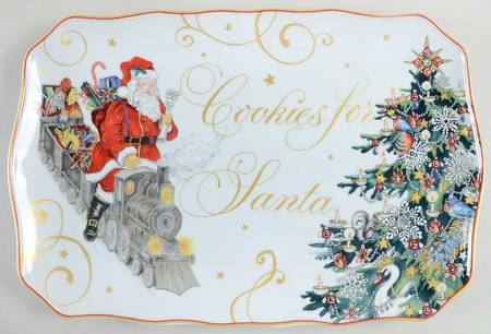 Williams-Sonoma Twas the Night Before Christmas 15" Rectangular Serving Platter
