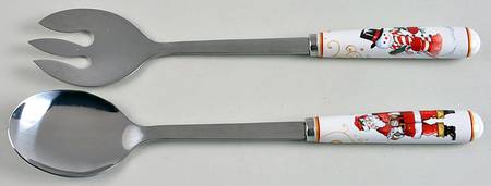 Williams-Sonoma Twas the Night Before Christmas (2 Piece) Salad Set with Stainless Bowl
