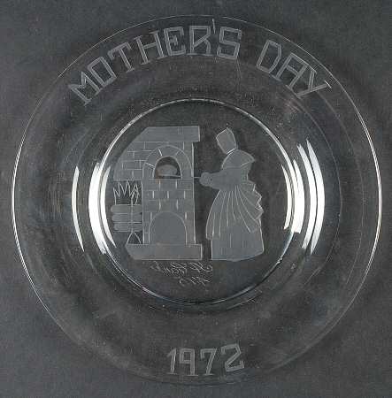 Mother's Day Plate by American Crystal