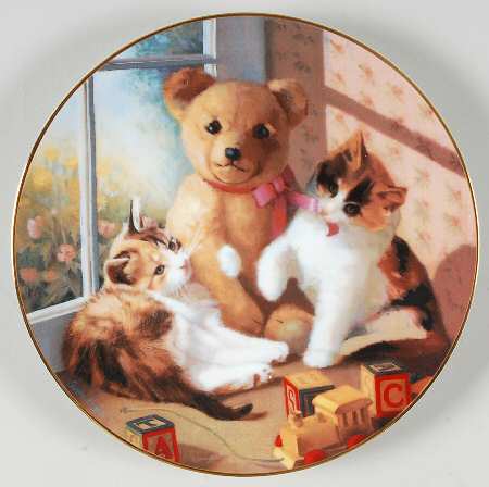 Kuddly Kittens by American Artists