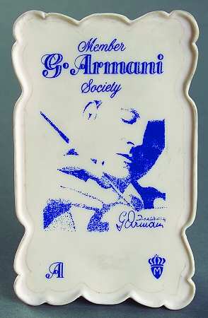 Advertising Signs by Armani