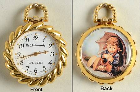 ARS Edition Hummel Pendant Watch Umbrella GirlWatch Only No Box ARS Edition Hummel Pendant Watch Umbrella GirlWatch Only No Box