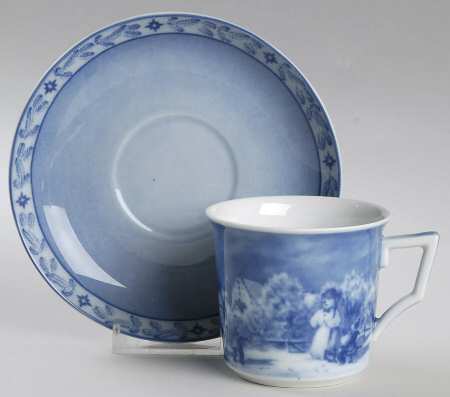 Christmas Cup & Saucer by Berlin Design