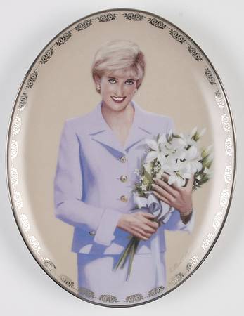Bradford Exchange Diana:Queen of Our Hearts Our Adored Princess - No Box