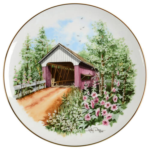 Covered Bridge by Blue River Mill