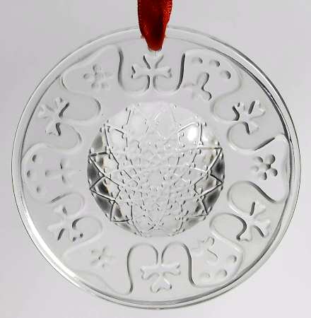 Lalique Christmas Ornaments by Lalique