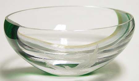 Caithness Northern Lights Collection Eagle In Flight Bowl No Box Caithness Northern Lights Collection Eagle In Flight Bowl No Box