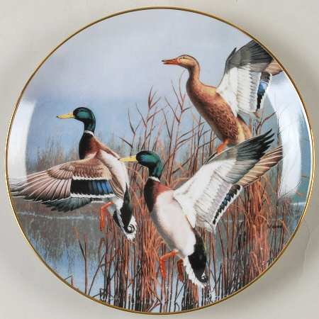 Ducks Taking Flight by Danbury Mint