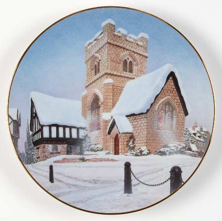 David Winter Cottage Plates by David Winter