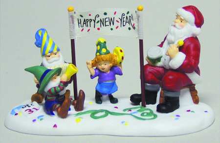 Department 56 North Pole Village New Year's At The North Pole - Boxed