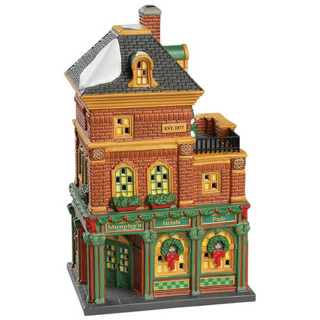 Department 56 Christmas In The City Murphy's Irish Pub - With Box