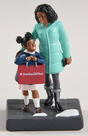 Department 56 Christmas In The City Time Well Spent Together - American Girl - With Box
