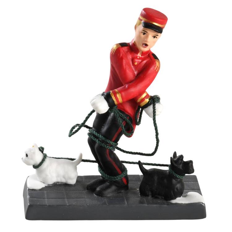 Department 56 Christmas In The City Puppydog Tangle - With Box