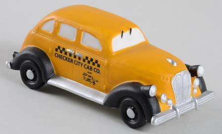 Department 56 Christmas In The City Checker City Cab - With Box