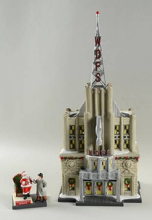 Department 56 Christmas In The City Wdfs Radio - With Box