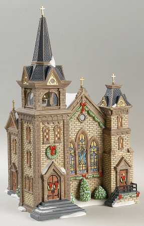 Department 56 Christmas In The City St Mary's Church - With Box