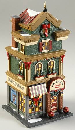 Department 56 Christmas In The City Rachael's Candy Shop - With Box