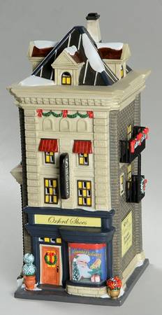 Department 56 Christmas In The City Oxford Shoes - With Box