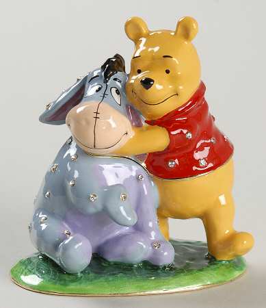 Winnie the Pooh Bejeweled Boxes by Department 56