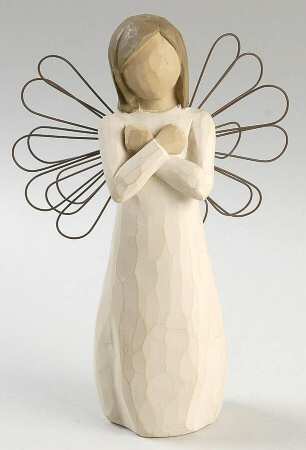 Demdaco Willow Tree Angels Sign For Love - Boxed