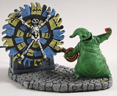 Department 56 Nightmare Before Christmas Oogie Boogie Gives A Spin - Boxed