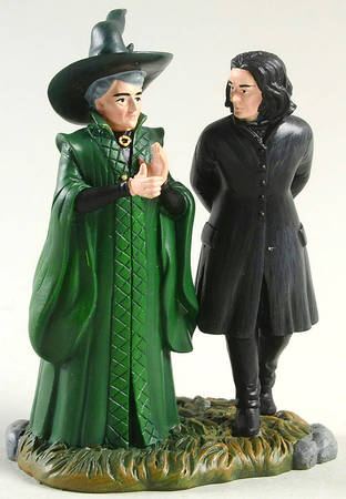 Department 56 Harry Potter Snape & McGonagall - Boxed