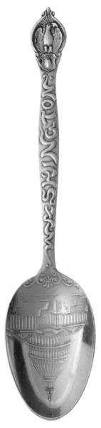 Dominick Haff Souvenir Spoons Washington Capitol In Bowl No Box Dominick Haff Souvenir Spoons Washington Capitol In Bowl No Box