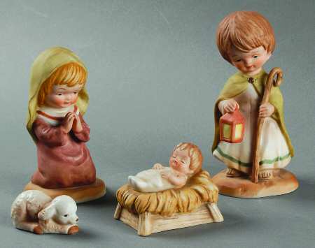 Little Bible Friends Nativity by Enesco