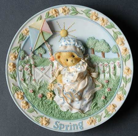 Cherished Seasons Plates by Enesco