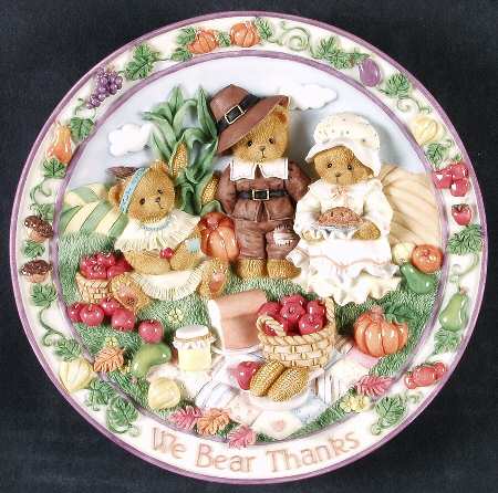 Thanksgiving Plate by Enesco