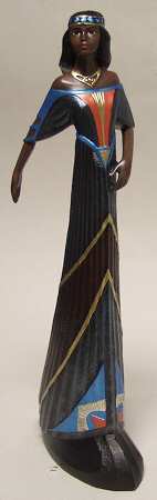 Mahogany Princess-Figurine by Enesco