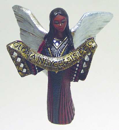 Mahogany Miracle Ornament by Enesco
