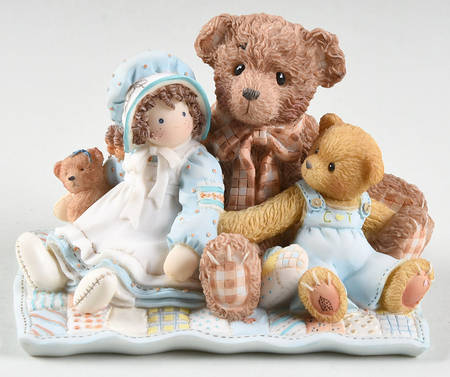 Friends Collection-Cherised Teddies by Enesco