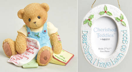 Dear Santa Gift Set-Cherished Teddies by Enesco