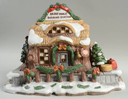 Holiday Hamlet by Fitz & Floyd
