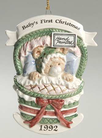 Baby's First Christmas Ornament by Fitz & Floyd