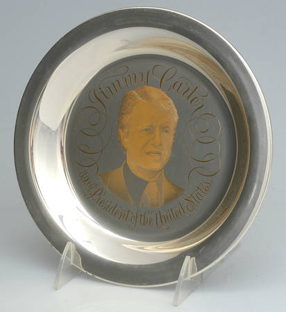 Franklin Mint Presidential Plates Jimmy Carter39th President No Box Franklin Mint Presidential Plates Jimmy Carter39th President No Box